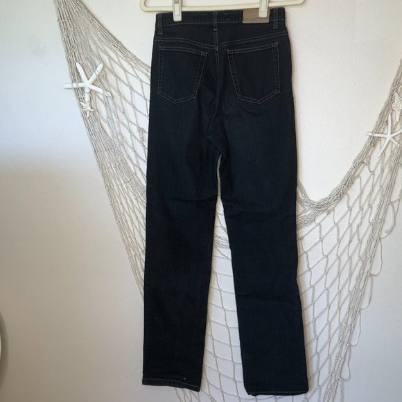 CAMBIO Sharon High Rise Straight Leg Black Jeans 6 - Picture 8 of 14